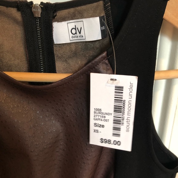 NWT Dolce Vita Peplum Top - Picture 3 of 4